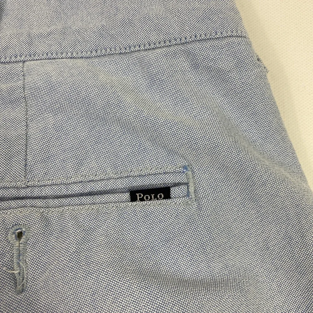 Polo Ralph Lauren Shorts Mens 40 Classic Chino Flat Front Summer Stain Flaws